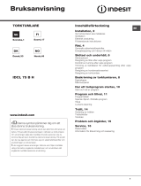 Indesit IDCL 75 B H (EU) Käyttöohjeet