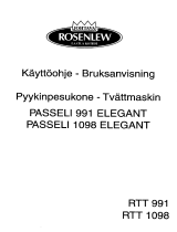 ROSENLEW RTT991               Ohjekirja