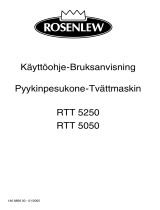 ROSENLEW RTT5250 Ohjekirja