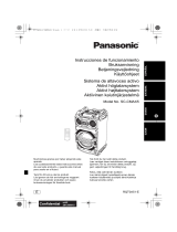 Panasonic SCCMAX5E Omistajan opas