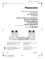 Panasonic SCMAX3500E Käyttö ohjeet