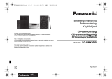 Panasonic SCPMX9DBEG Omistajan opas