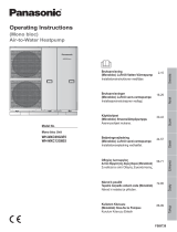 Panasonic WHMXC09G3E5 Käyttö ohjeet