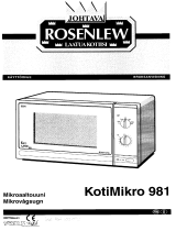 ROSENLEW WR7010A Ohjekirja