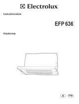 Electrolux EFP636K Ohjekirja