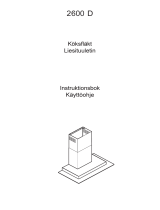 Aeg-Electrolux 2600D-A Ohjekirja