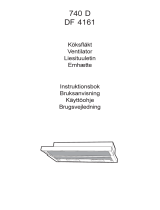 Aeg-Electrolux 740D-M Ohjekirja