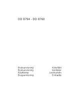 Aeg-Electrolux DD8760-M/S Ohjekirja