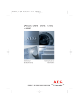 Aeg-Electrolux L64846 Ohjekirja