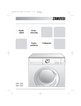 Zanussi ZWF5105 Ohjekirja