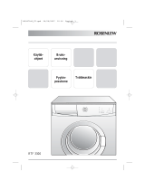 ROSENLEW RTF3300 Ohjekirja