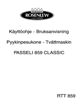 ROSENLEW RTT859 Ohjekirja