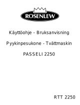 ROSENLEW RTT2250 Ohjekirja