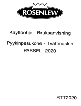 ROSENLEW RTT2020 Ohjekirja