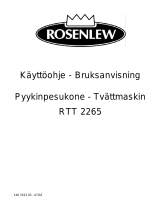 ROSENLEW RTT2265 Ohjekirja