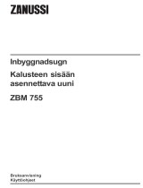 Zanussi ZBM755N Ohjekirja