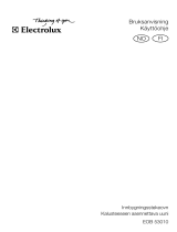 Electrolux EOB53010X Ohjekirja