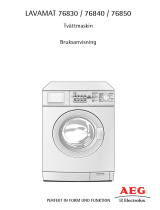 Aeg-Electrolux L76850 Ohjekirja