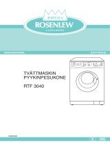 ROSENLEW RTF3040 Ohjekirja