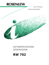 ROSENLEW RW702 Ohjekirja