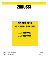 Zanussi ZDI6896QA Ohjekirja