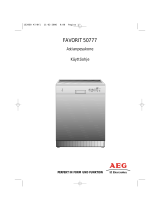 Aeg-Electrolux F50777 Ohjekirja