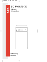 AEG FAV54700UW Ohjekirja