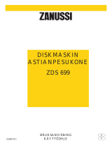 Zanussi ZDS699EB Ohjekirja