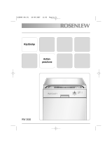 ROSENLEW RW3530 Ohjekirja