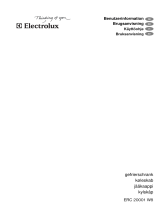 Electrolux ERC20001W8 Ohjekirja