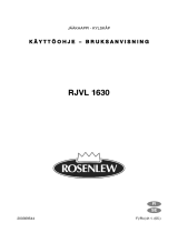 ROSENLEW RJVL1630 Ohjekirja