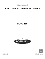 ROSENLEW RJVL 155 Ohjekirja
