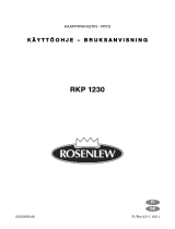 ROSENLEW RKP 1230 Ohjekirja