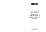 Zanussi ZI720/9K Ohjekirja