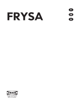 IKEA FRYSA 30282343 Ohjekirja