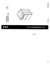 AEG 6130V-MA Ohjekirja