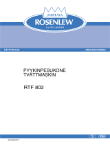 ROSENLEW RTF802 Ohjekirja