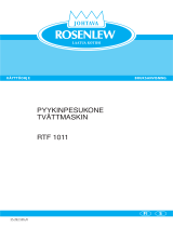 ROSENLEW RTF1011 Ohjekirja