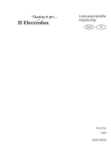 Electrolux EKK6005 Ohjekirja