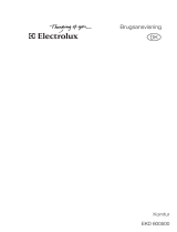 Electrolux EKD600500X Ohjekirja