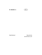Aeg-Electrolux B89090-5 Ohjekirja