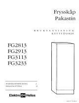 ELEKTRO HELIOS FG3113 Ohjekirja