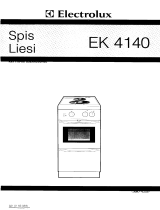 Electrolux EK4140 Ohjekirja