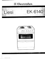Electrolux EK6140 Ohjekirja