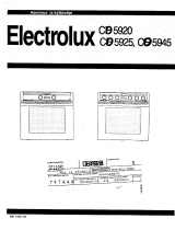 Electrolux CO5925 Ohjekirja