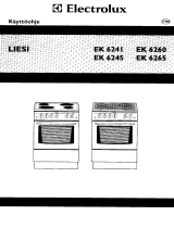 Electrolux EK6241 Ohjekirja