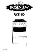 ROSENLEW RKK50 Ohjekirja
