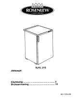 ROSENLEW RJVL210 Ohjekirja