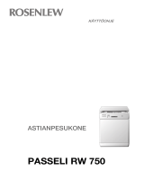 ROSENLEW PASSELI RW750    Ohjekirja