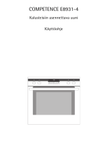 Aeg-Electrolux E8931-4-M  NORDIC R0 Ohjekirja